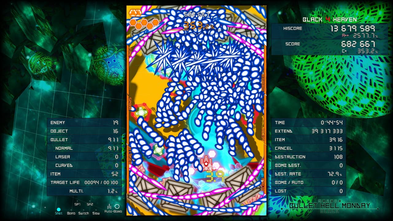 Bullet Hell Monday: Black screenshot 6