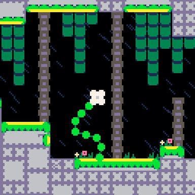 Ruins in bloom