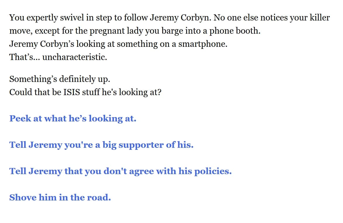Can you stop Jeremy Corbyn from joining ISIS? screenshot 2