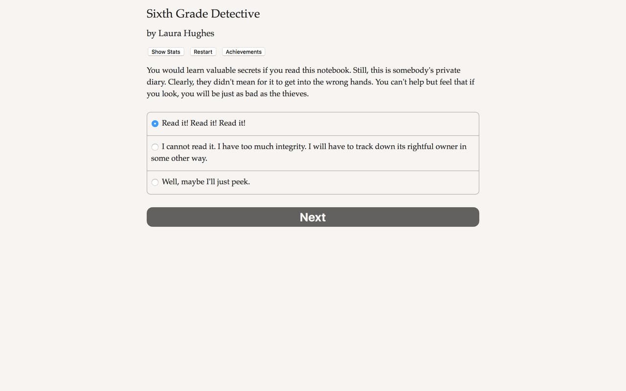 Sixth Grade Detective screenshot 5