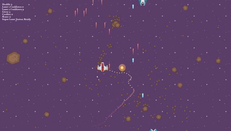 Box2D Space Shooter Source (GMS2)