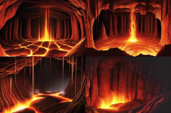 Cave Backgrounds - 200 IMAGES (1920x1280) No Copyright, Anime Style screenshot 4