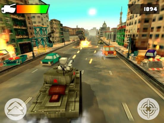 Tank Simulator 2016 | Blocky Tanki Racing Battle