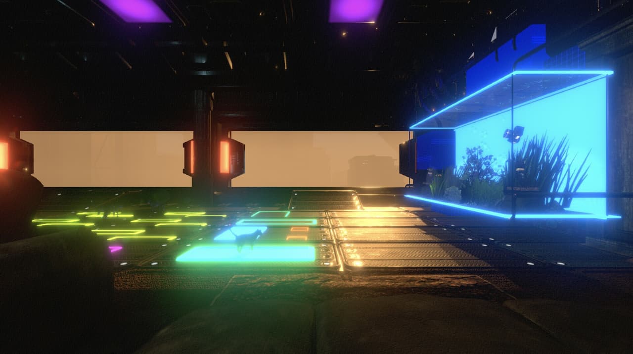 Neon Cyborg Cat Club screenshot 3