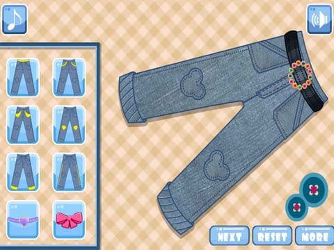 Kids Jeans Makeover: Design & Decorate screenshot 3
