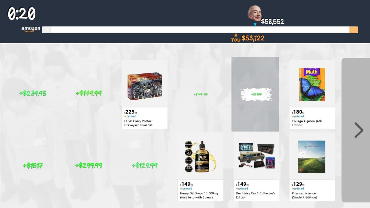 Bezos Shopping Spree screenshot 4