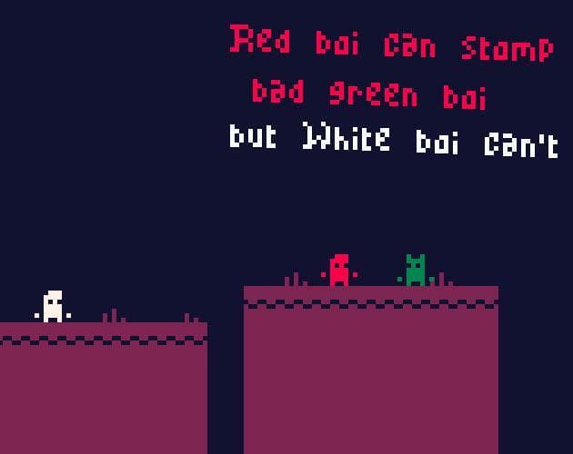Red Boi and White Boi