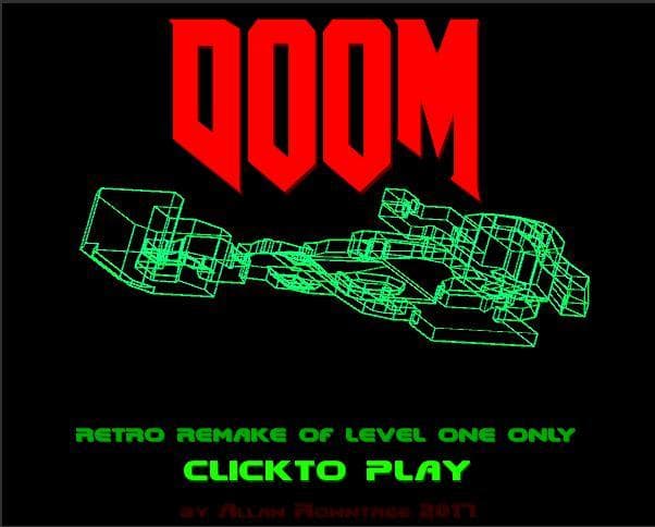 Doom [Retro Remake] Level 1 screenshot 2