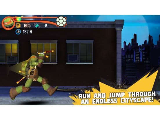 Teenage Mutant Ninja Turtles: Rooftop Run screenshot 2