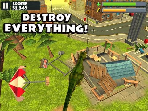 Jurassic Rampage: Smash the City! screenshot 3
