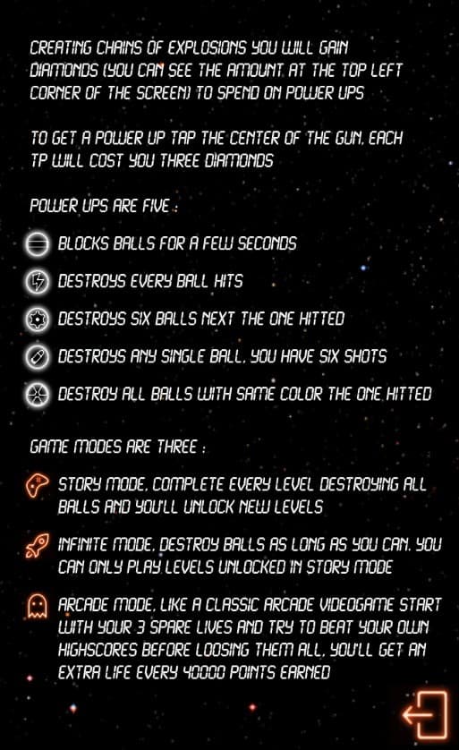 Neon Marble: Space Rush screenshot 5