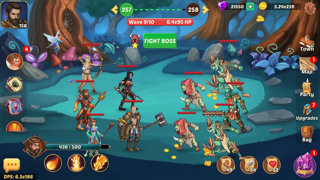 Firestone Idle RPG screenshot 2