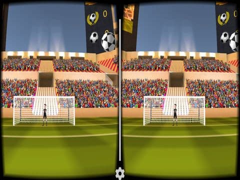 Virtual Reality Soccer Header training screenshot 3