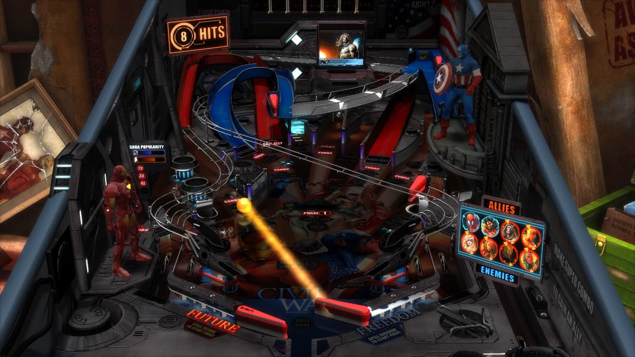 Marvel Pinball: Vengeance and Virtue screenshot 5