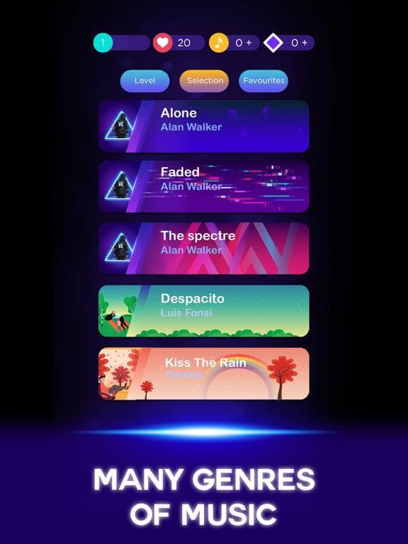 Music Tiles GM - Piano & Bands screenshot 4
