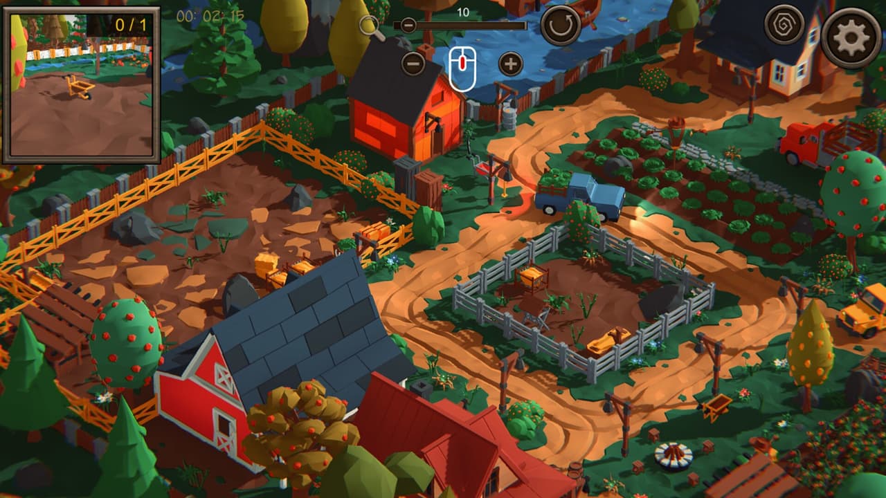 Hidden Farm Top-Down 3D screenshot 3
