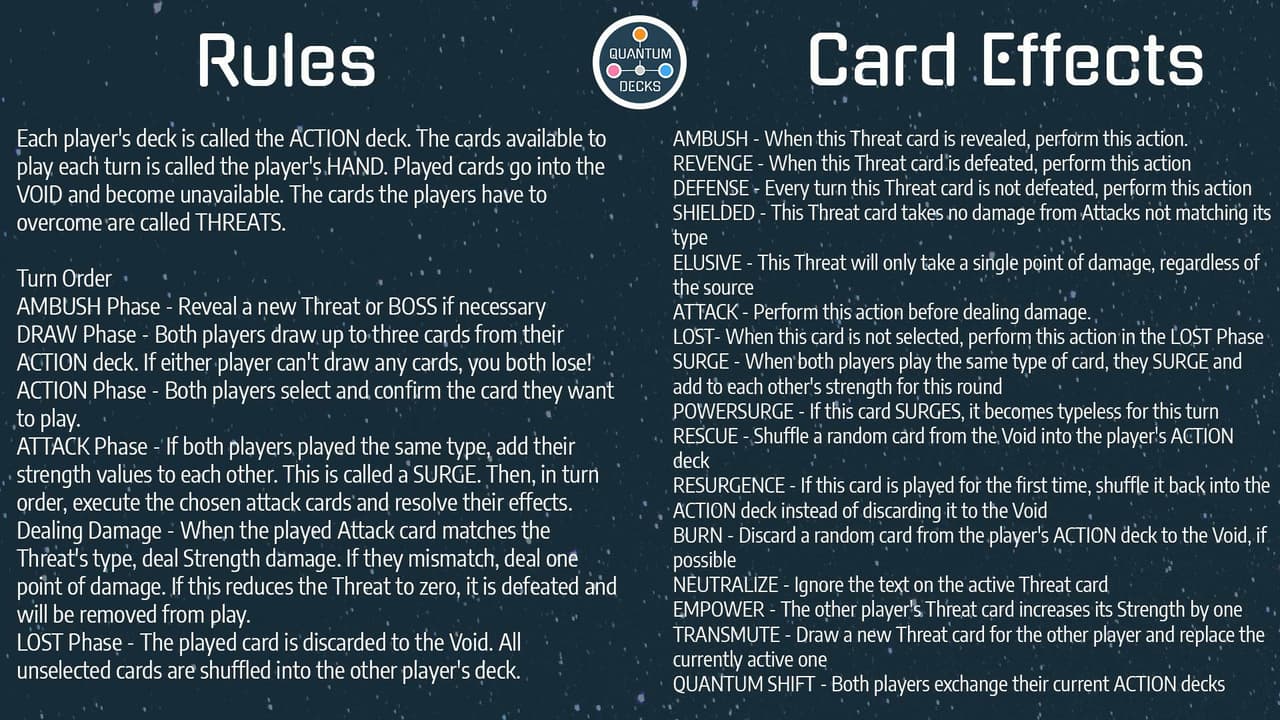 Quantum Decks