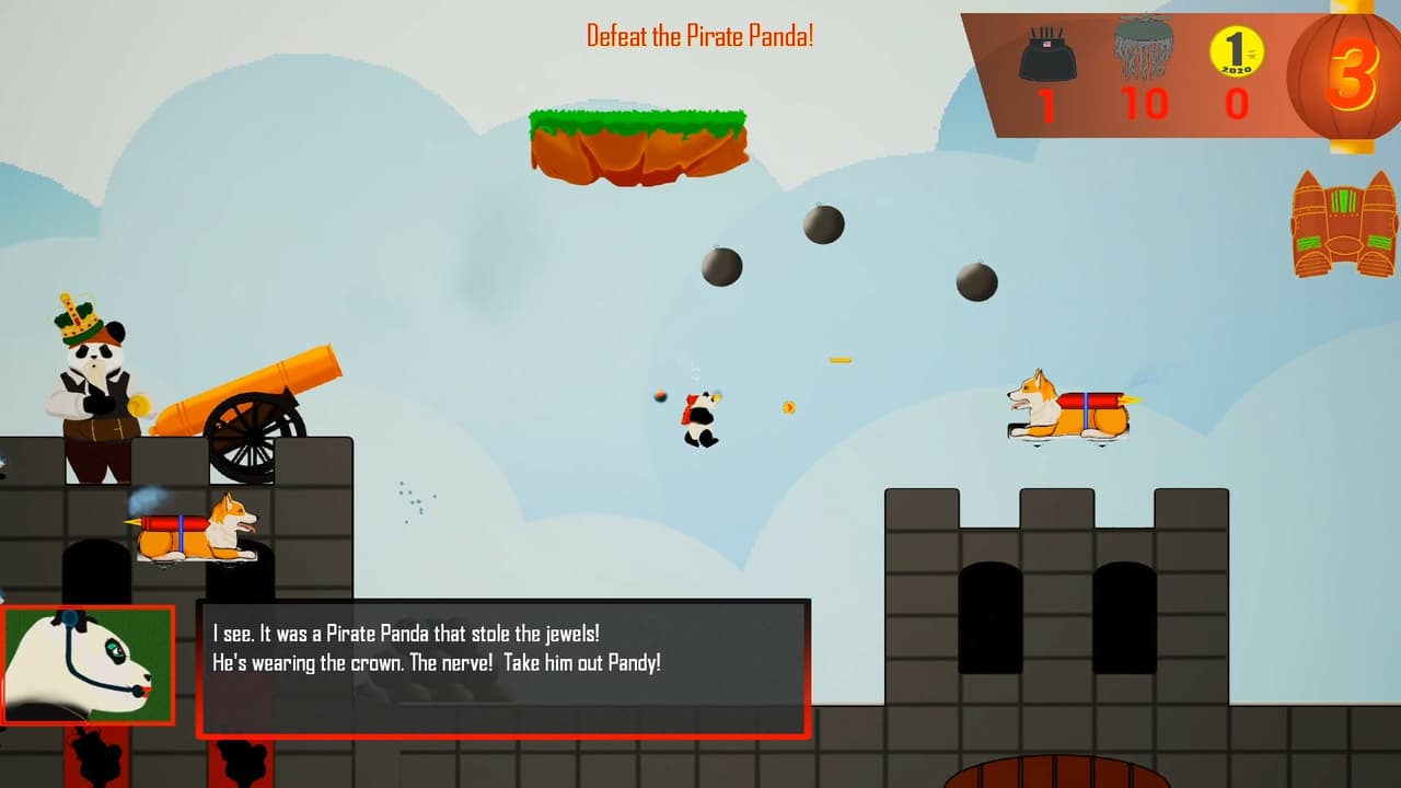 Rocket Panda Panic screenshot 3