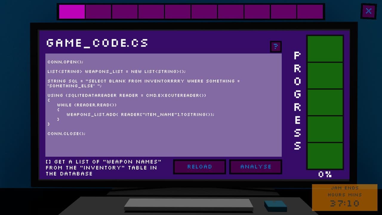 WHILE (TRUE) { JAM() } screenshot 3