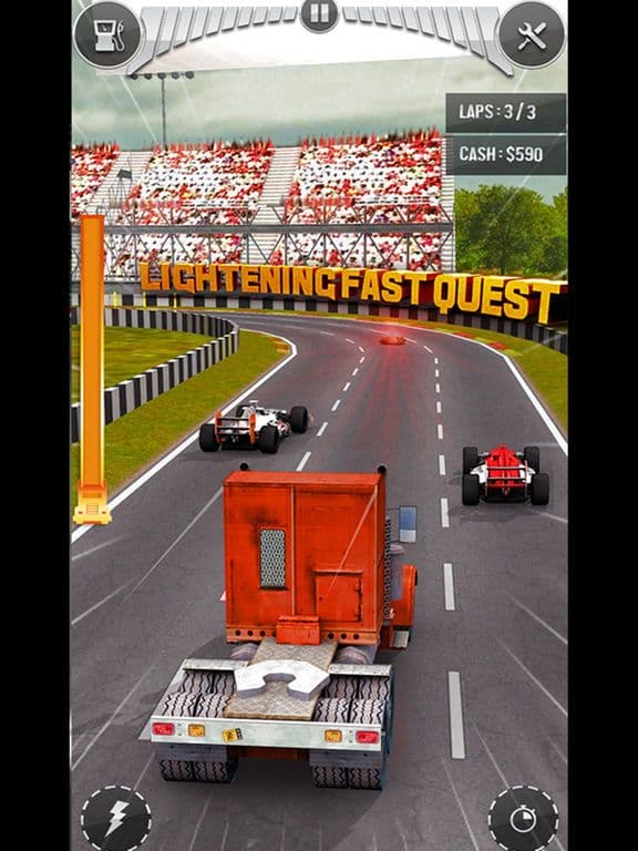 Thumb Car Racing- Real Formula Racing Car Games screenshot 4