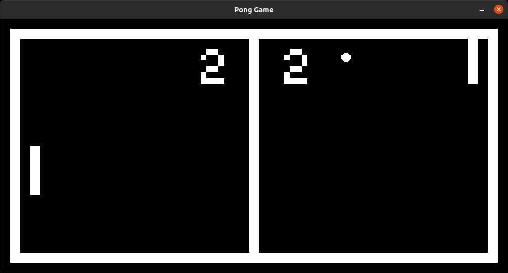 Just a normal pong....
