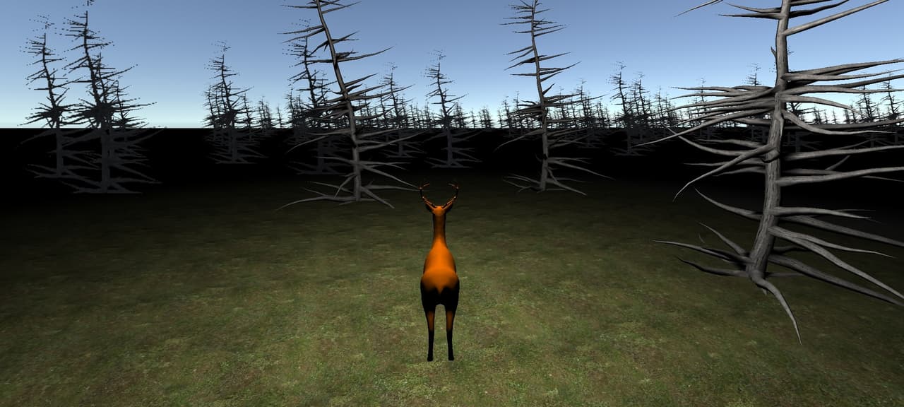 Deer horror game screenshot 2