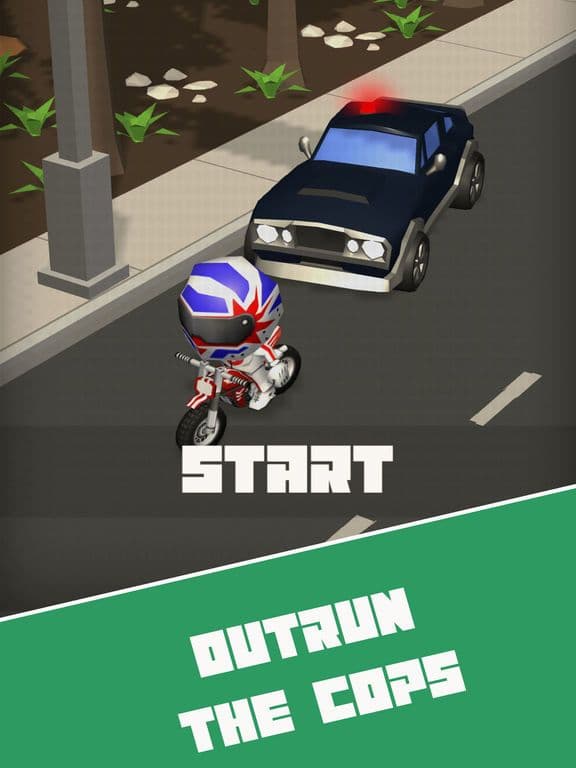 Motocross Mini Outrun screenshot 2