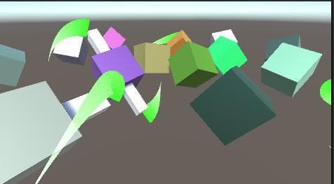 Colorful Spinning Boxes