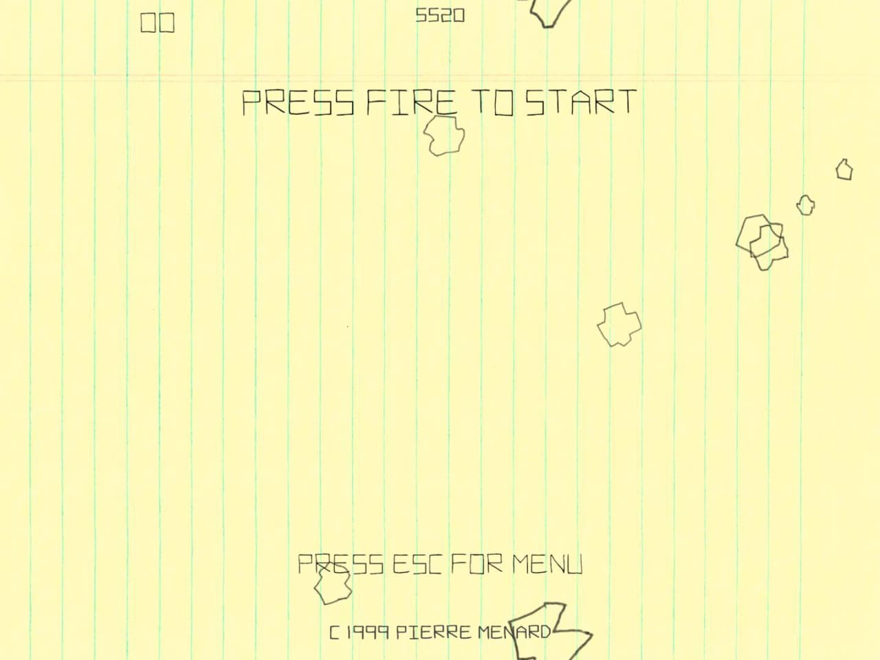 Pierre Menards The Asteroids screenshot 5