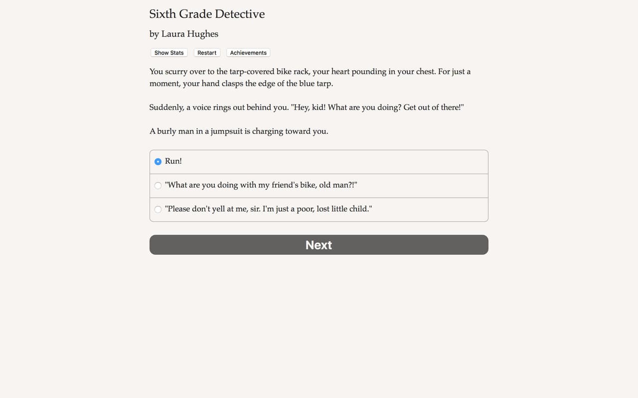 Sixth Grade Detective screenshot 2