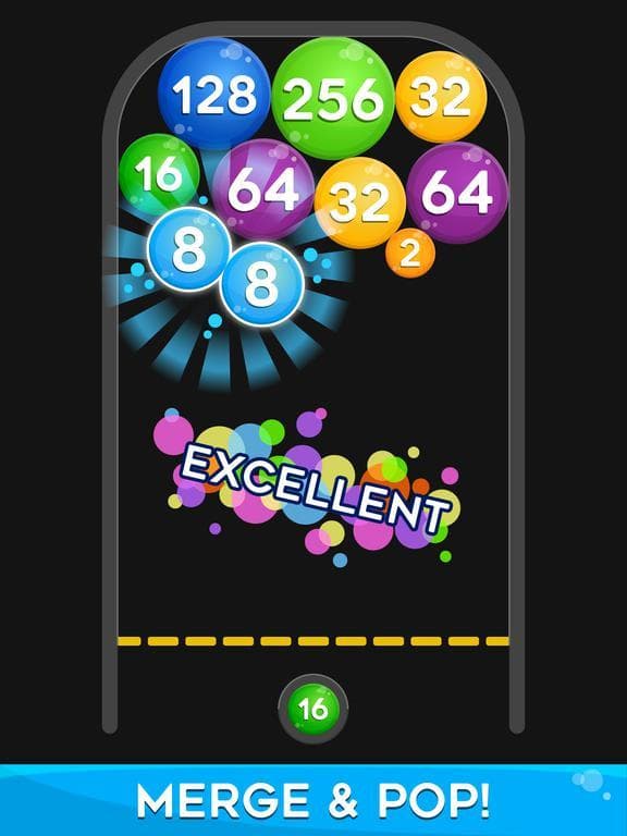 Merge Pop 4096! screenshot 3