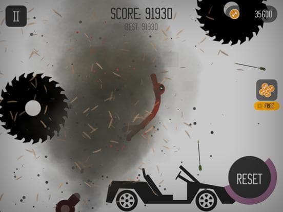 Stickhero Dismounting Ragdoll screenshot 2