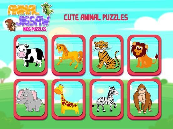 Animal Jigsaw Kids Puzzle screenshot 3