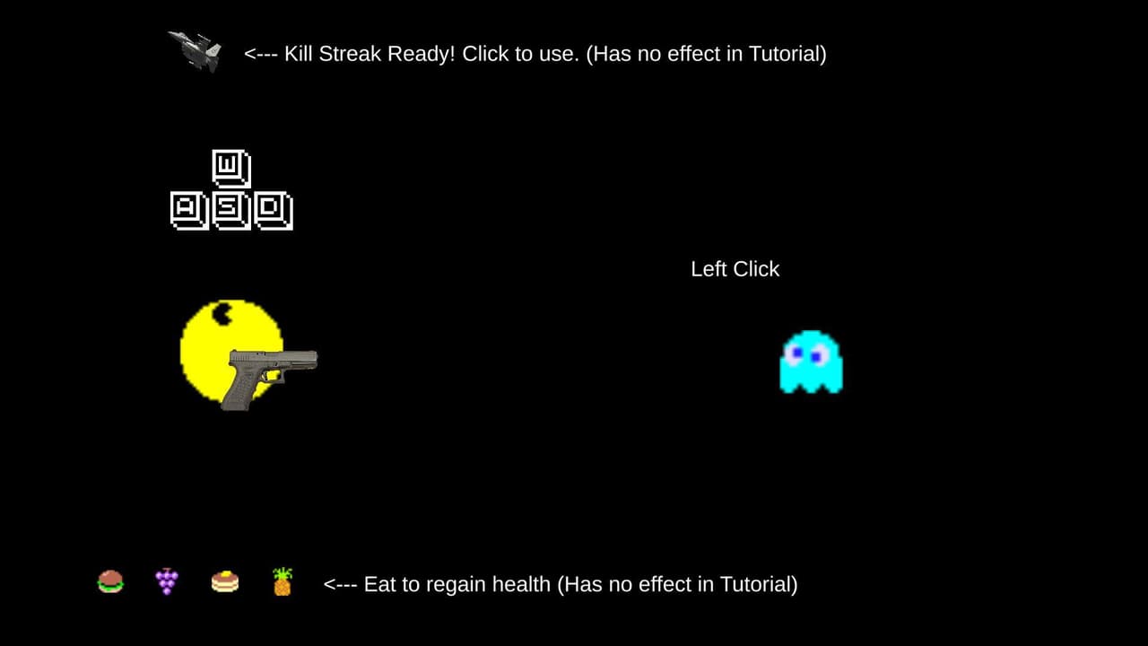 PacMan with GunZ screenshot 2