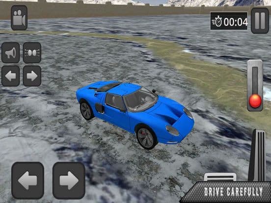 Snow Hill Road Car Driving