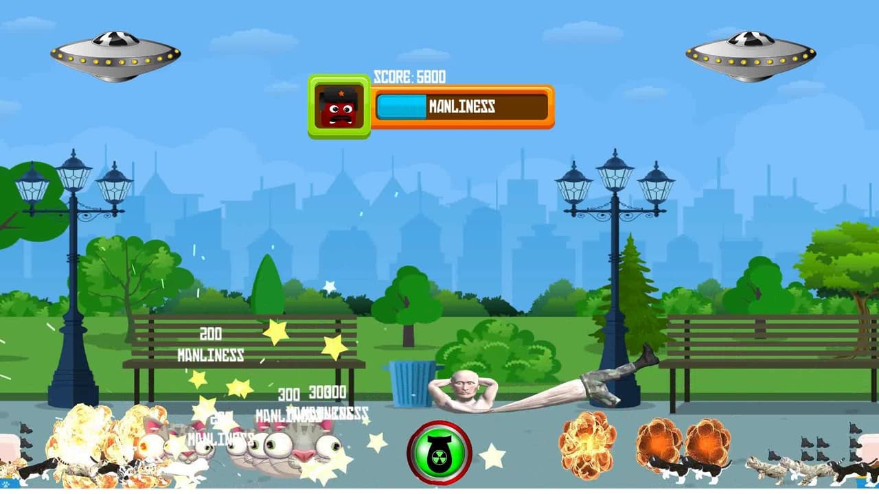 Kicking Kittens: Putin Saves The World screenshot 2