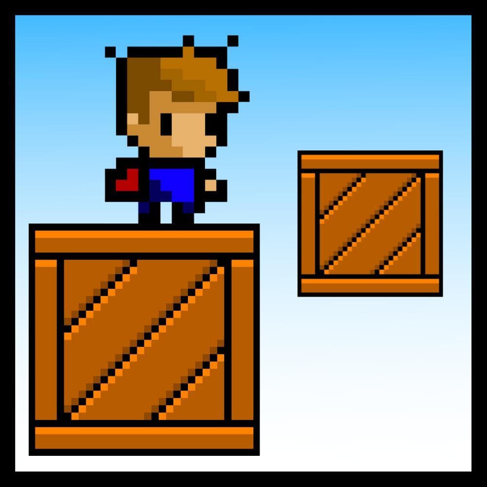 Pixel Parkour (Mundo dos jogos pixelados)