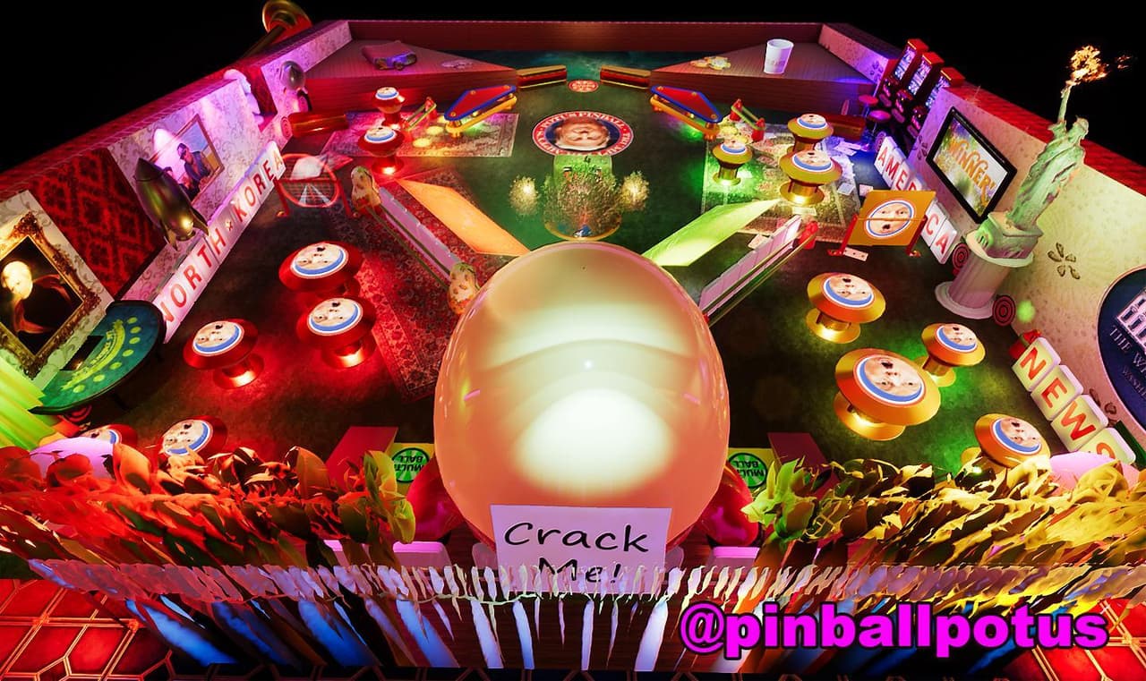 Trumpty Dumpty POTUS Pinball