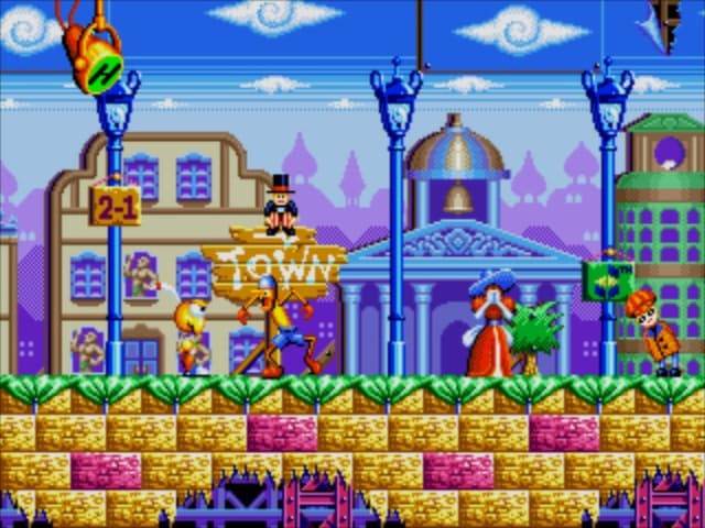 Dynamite Headdy screenshot 2