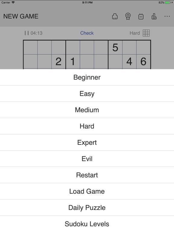 Sudoku - Evil puzzles library screenshot 3