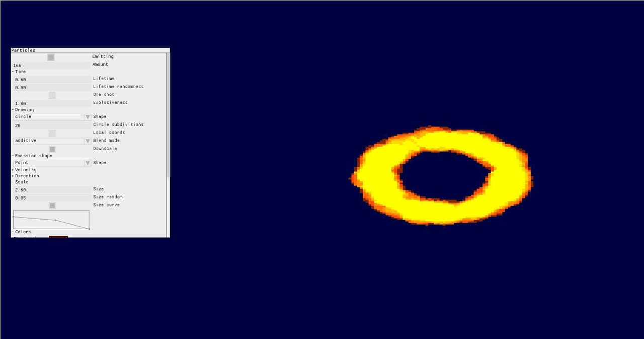 Macroquad Particles screenshot 2