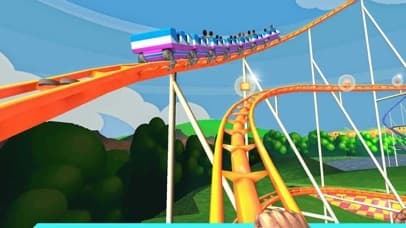 VR Roller Coaster Adventure 2017 screenshot 4