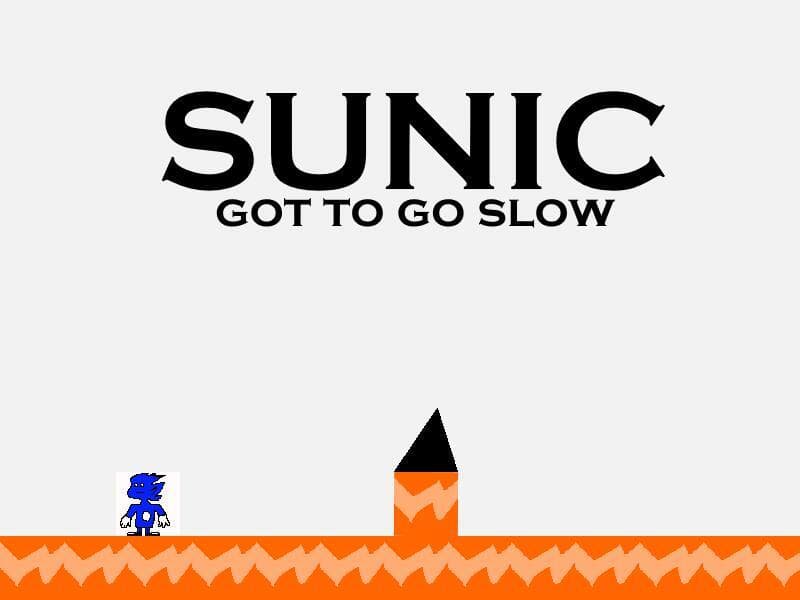 Sunic: Got To Go Slow
