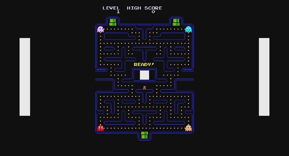 Pac-Man x Mario x PONG screenshot 2