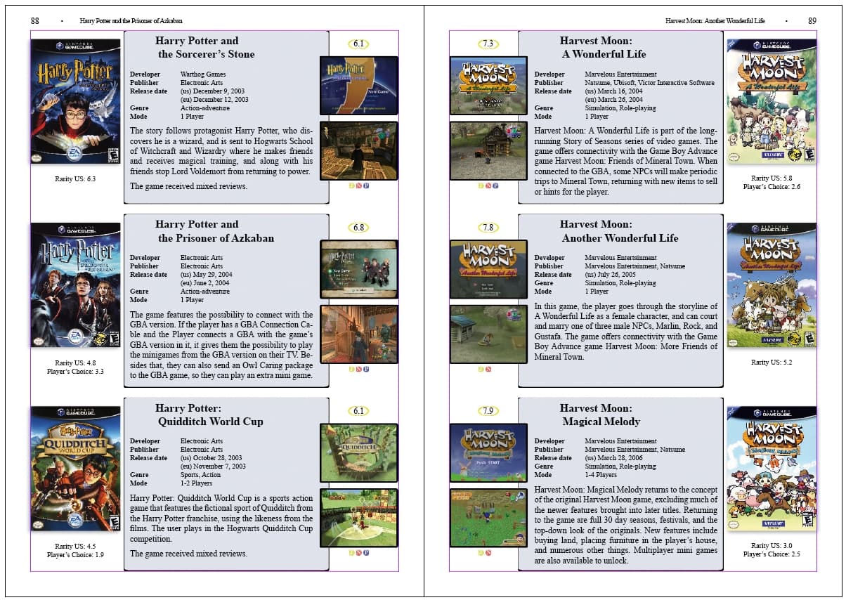 the GameCube Encyclopedia Book screenshot 3