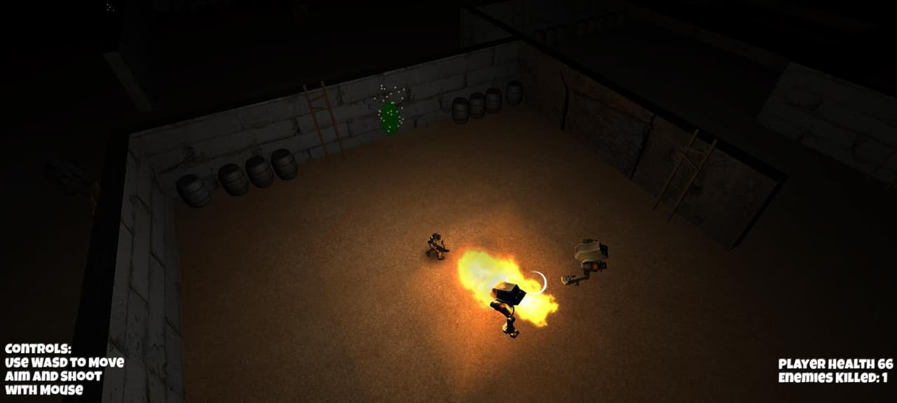 Bullet Hell Shooter- Pirate Kart IGM screenshot 2