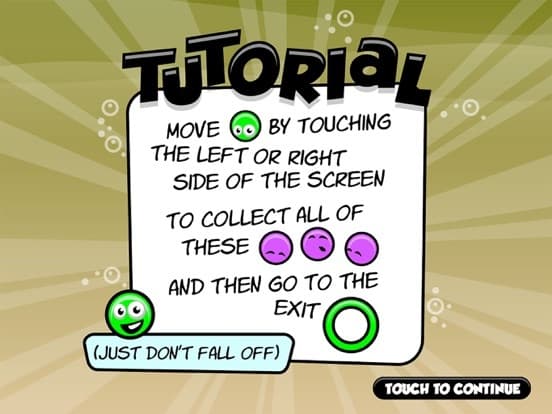 Green Goo Balls In The Bouncing World FREE screenshot 2