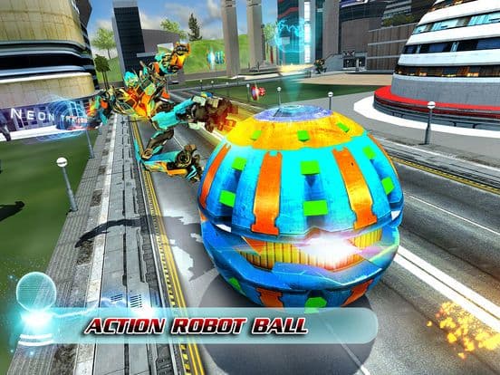 Transforming Robot Ball War screenshot 5