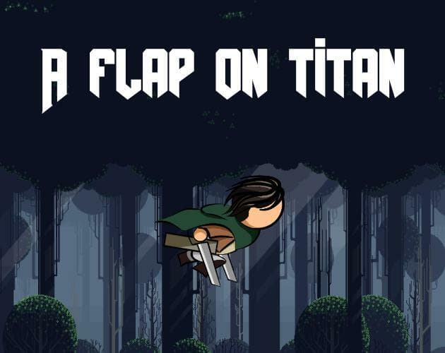 A flap on titan