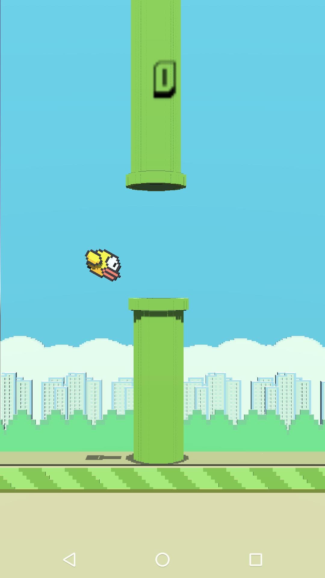 Flappy Bird Voxel screenshot 3
